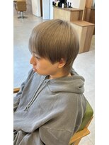 ブランチオム 宇佐店(branch homme)&nbsp;ミルクティーベージュウルフマッシュ