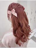 編み込みハーフツインテール＊まゆ