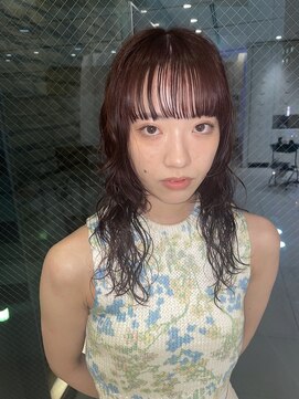 ビーハイブアヴェダ PARCO2店(BEHIVE AVEDA) 【sakuya】Cassis color