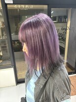 ラピス 大宮(Lapis)&nbsp;パープル×ブラックエンドカラー♪