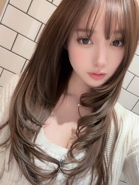 ラル 立川(lar) キホスタイル_カールセミディシアカラー