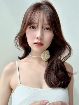 バイオレットジェム(Violet`jem) レイヤーカットくびれヘア顔周りカットウェーブヘアRI-16