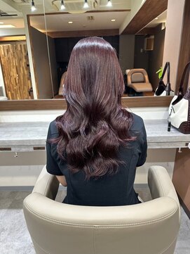 アミー 銀座(Ammy) 暖色カラー×韓国風パーマ