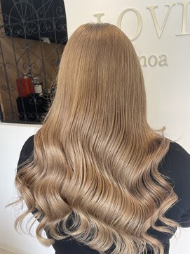 ラビスモア(Lovis moa) 魅力倍増カール/セミディ/シアーカラー/ダークアッシュ/姫カット