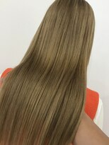 マルフェ 天王寺(marfe)&nbsp;ハイライトカラーミルクティーベージュレイヤーカット