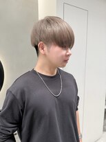 ソル 栄矢場町(SOL) グレージュ/シアーグレージュ/名古屋美容院/メンズカラー