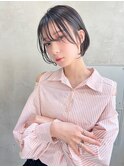 ACE横浜　透明感カラー×シースルー前髪