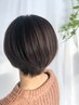  似合わせカット+オーガニックカラー￥11.000