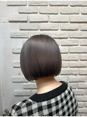 ミニボブ/ハイトーングレージュ/グレージュ