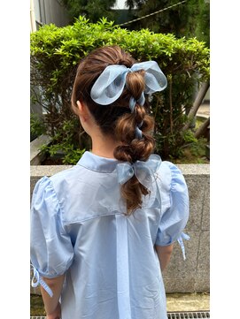 ブリエ(briller) TAKAKOstyle☆リボン編み下ろし