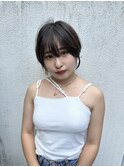 イメチェン外ハネボブ美髪ワイドバングレイヤーショート/大宮