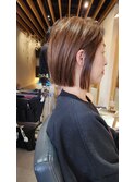 切りっぱなしボブ