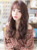 カバーヘアアンドスパ ブリス 浦和(COVER HAIR&SPA bliss)&nbsp;ピンクラベンダー外国人風ウェーブパーマh4浦和20代30代40代