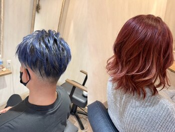 マロウ(marou)の写真/【最先端×髪質改善×艶カラー】髪にやさしい施術&厳選されたカラー剤を使用◎新色も定期的に導入!