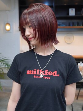 アイドットプラスフェリシア 表参道(i.+FERiCIA.) 10代 /20代 /30代/ニュアンスカラー/似合わせカット/顔周り