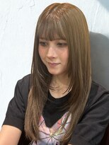 スウィープ 札幌大通(sweep) 透け感グレージュ×ロング韓国★札幌大通