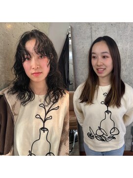 リアルbefore→after 【栄.矢場町.パーマ】