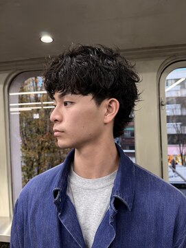 ニコ トウキョウ ロジック(nico TOKYO Logic) シャドウパーマ　メンズショート　大人メンズパーマ