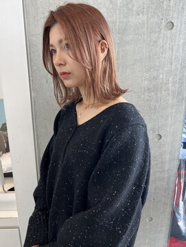 イル 天神西通り店(ill) 20代30代ボブ/ミディアムレイヤー／グレージュ/透明感/天神/大名