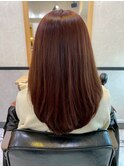 【酸性ストレート×髪質改善バイカルテトリートメント】