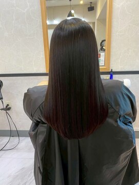 アトリア ヴィラ 横浜(Atria Villa) 【酸性ストレート×髪質改善バイカルテトリートメント】