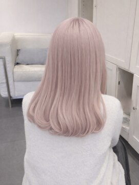 メルトトウキョウ(melt.tokyo) インナーカラー/トリートメント/デザインカラー/ペールピンク