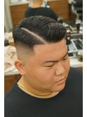 ハイスキンフェードサイドパート