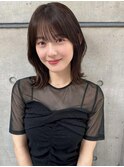 【MINX】似合わせ小顔ウェーブミディアム__銀座/髪質改善