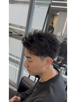 REEED 渋谷店　メンズ縮毛矯正/ニュアンスパーマ【リード】【4/3 NEW OPEN（予定）】&nbsp;MEN’S HAIR/アップバングショート