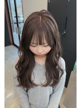 クオン 伊勢崎(QUON.) ショコラベージュ×レイヤーカット
