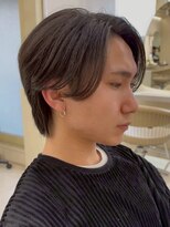 ニコ トウキョウ ヨコハマ(nico)&nbsp;メンズセンターパートウルフセンターパートニュアンスパーマ襟足