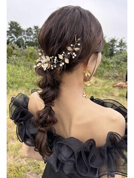 uneu.の写真/特別な日を彩る艶のある透明感カラーとヘアアレンジで理想の自分へ◎ 【中津川/レイヤー/艶カラー】