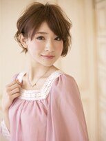 耳かけショートボブ