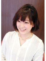 モージョシザーズ(Mojo scissors) サイドパートがポイント☆大人カワイイボブ☆