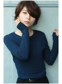 【大人カッコイイ】うざバングショート