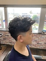 バーバーズ ストーリア(BARBERS STORIA) ビジネスマン向けパーマスタイル