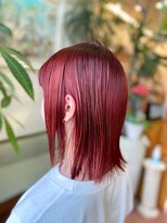 アマンドール(Aman D'or)&nbsp;色系も得意　ワインレッド