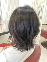 10代20代/外ハネ/レイヤー/くびれ/ウルフ/ミディ/くすみカラー