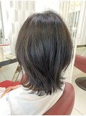 10代20代/外ハネ/レイヤー/くびれ/ウルフ/ミディ/くすみカラー