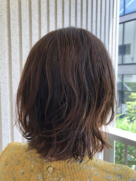 エイトタマプラ たまプラーザ店(EIGHT tamapla) 【EIGHTたまプラ】デザインカラー切りっぱなしボブ