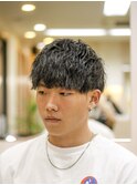 アップバング/ツーブロックマッシュ/束感/<理容室>[浦和/メンズ]