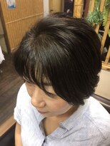 ヘアー サロン 禅 花鳥風月 ショートボブ