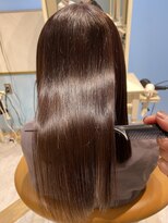 ロンド ストラーダ 心斎橋(Lond strada) シルキーベージュ×グレージュカラー【髪質改善/縮毛矯正】