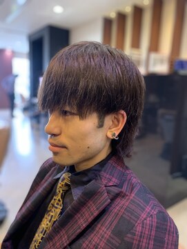 グッドマン バーバーショップ センリ(goodman barbar shop SENRI) マッシュウルフ