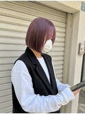 【Ravo】切りっぱなしバイオレットカラーのお客様