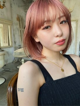 トレンチ(TRENCH) ケアブリーチ ハイトーン ピンクカラー