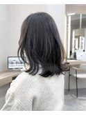 シークレットハイライトでつくる透明感グレージュ