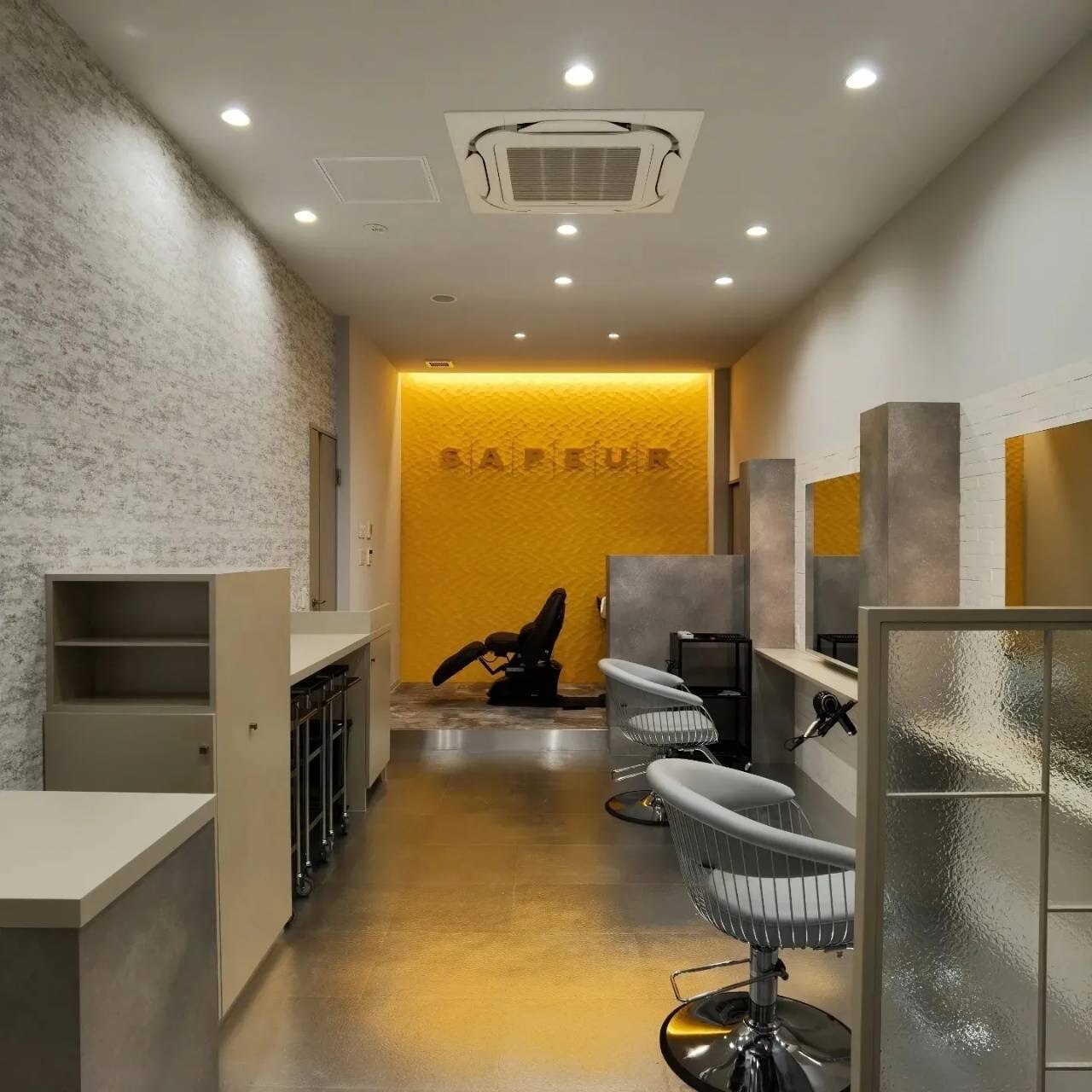 サプール sapeur サプール SAPEur BLUE HEAD HAMADA ロンT XXL