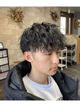 エスフォーメン 愛国西店(es for men) ツイストスパイラルマッシュ