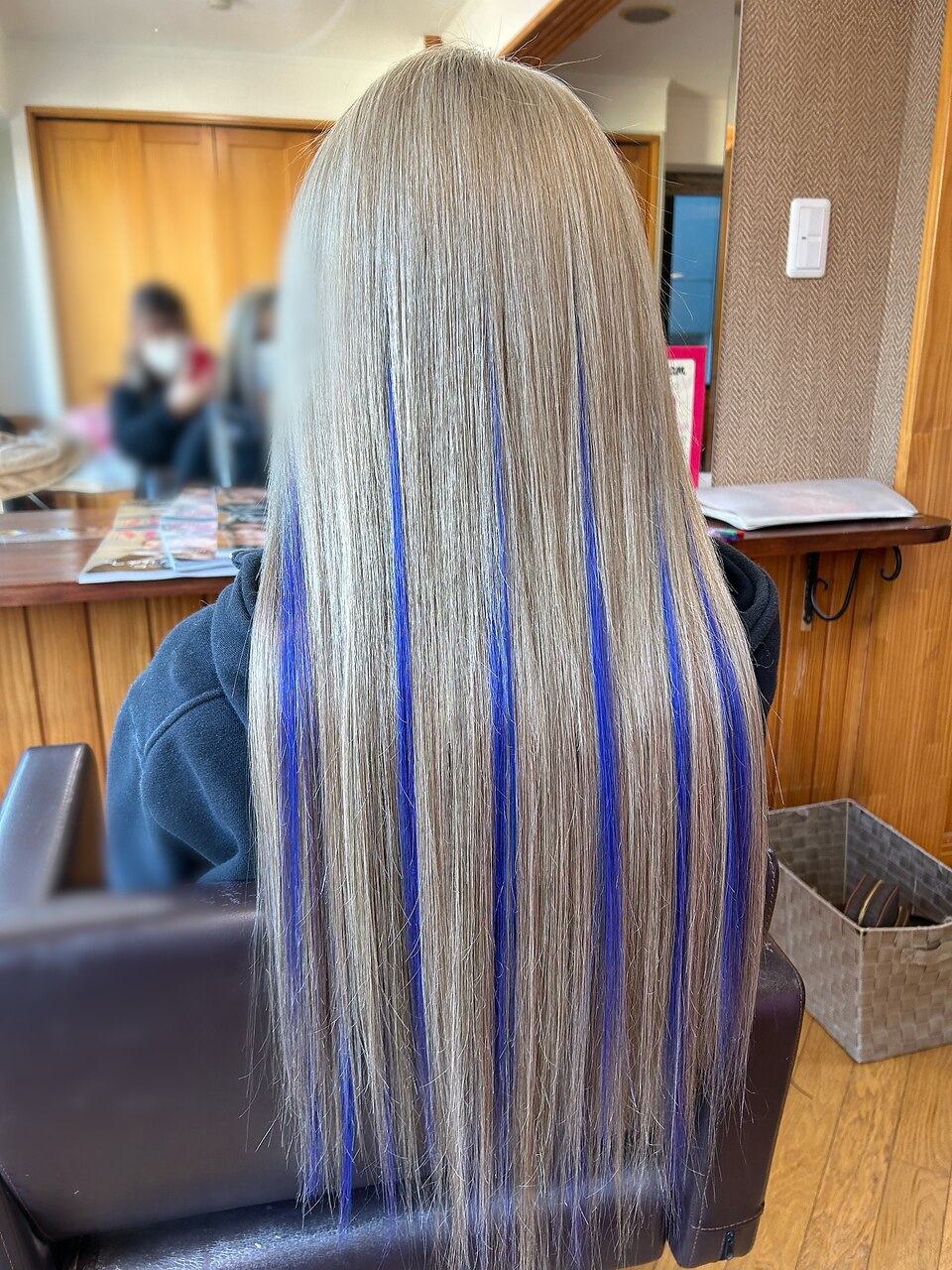 エクステ150g 紫メッシュ：L182139064｜エクステンション クーチャー